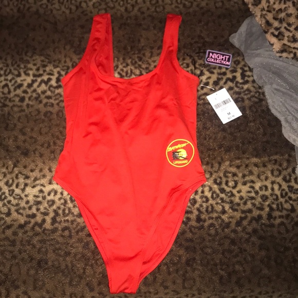 lifeguard bathing suit forever 21